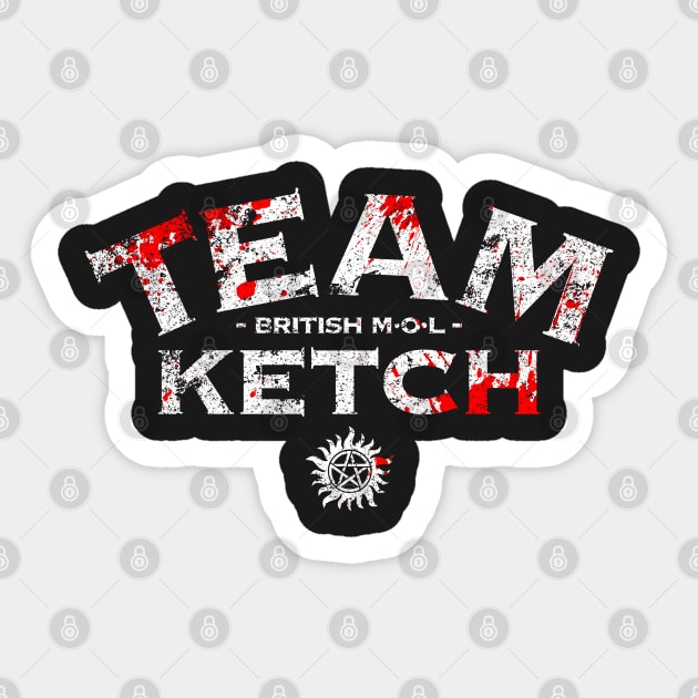 Team Ketch Sticker by HappyLlama